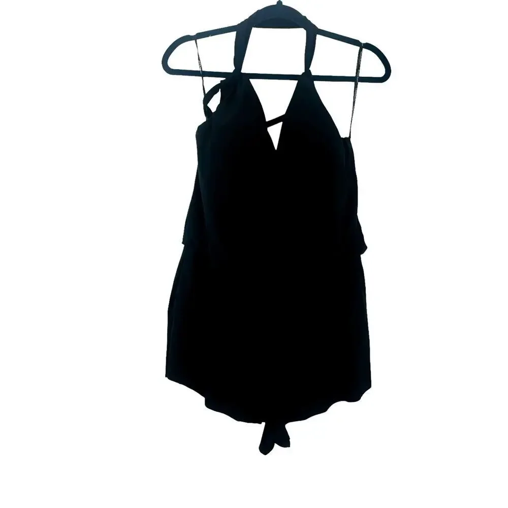 NEW MAGICSUIT Solids Marisa Romper One-piece In Black Swimsuit Size 12 NWOT